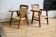 Pair of children's armchairs in rope, attributed to Audoux Minet.