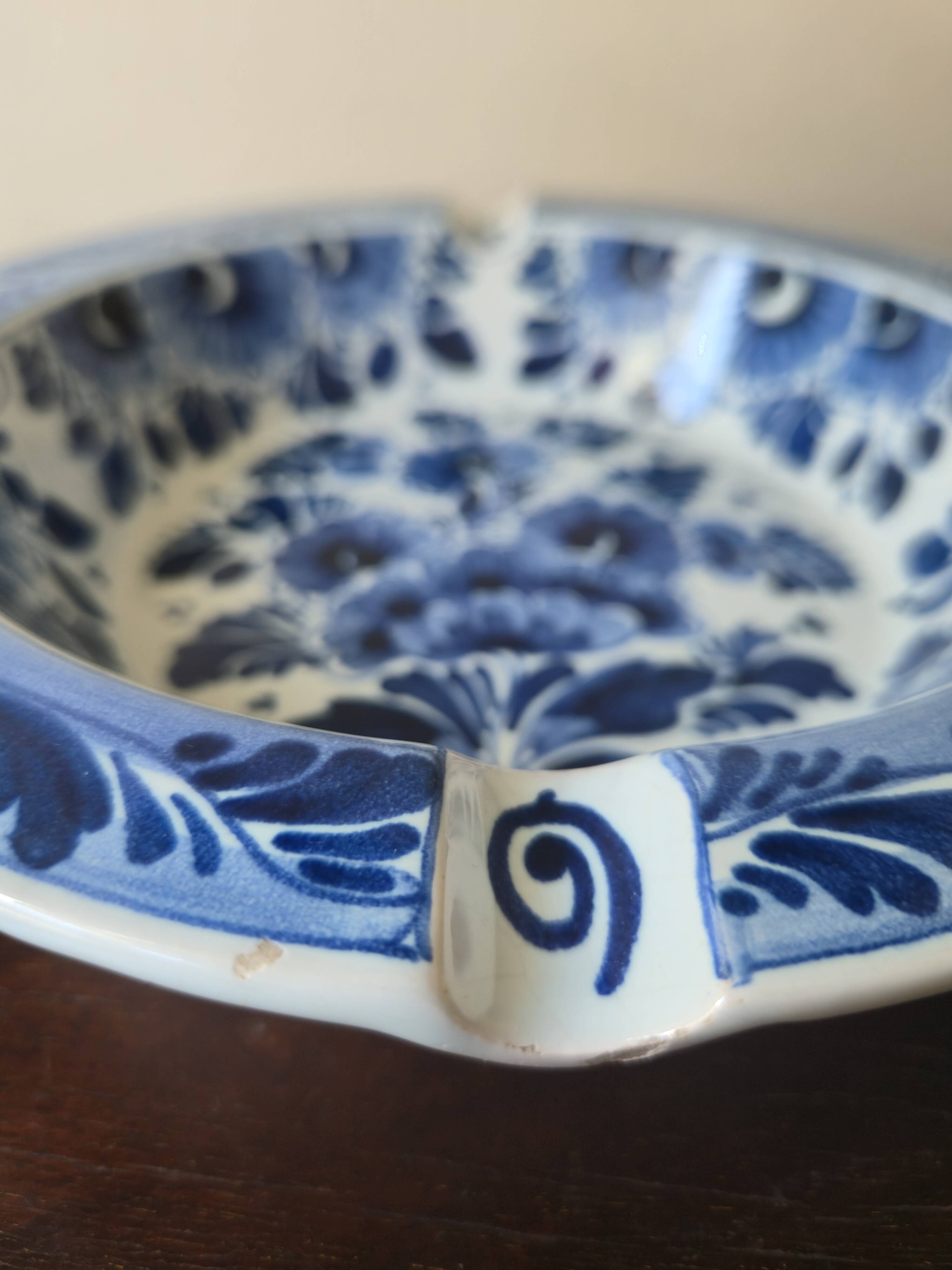 Vide-poche / cendrier 22cm Old Delft (1940-1968)