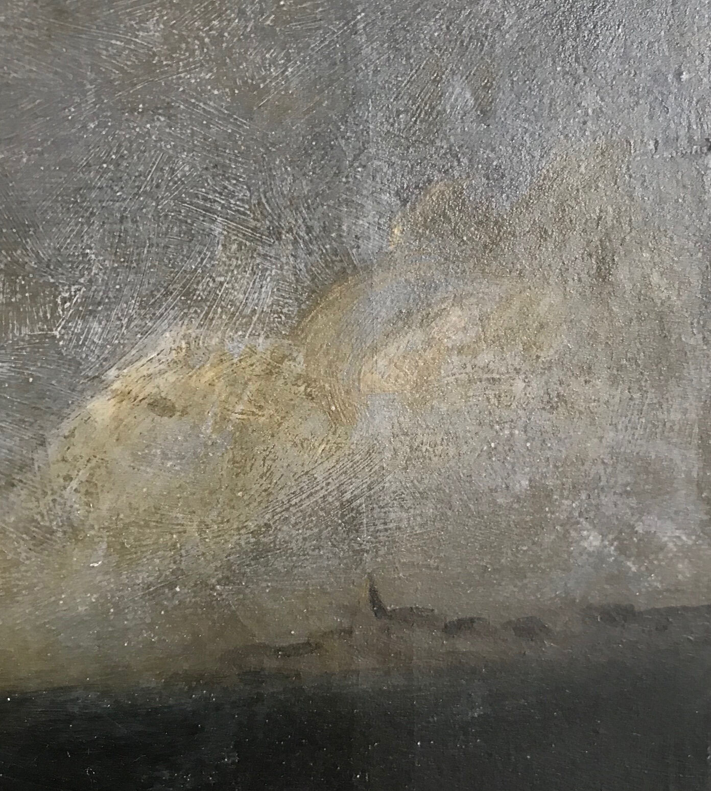 Marine - oil on canvas - English School XIX