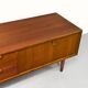 Teak lowboard with drawers from WK Möbel, 1960s