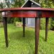Vintage extendable round table