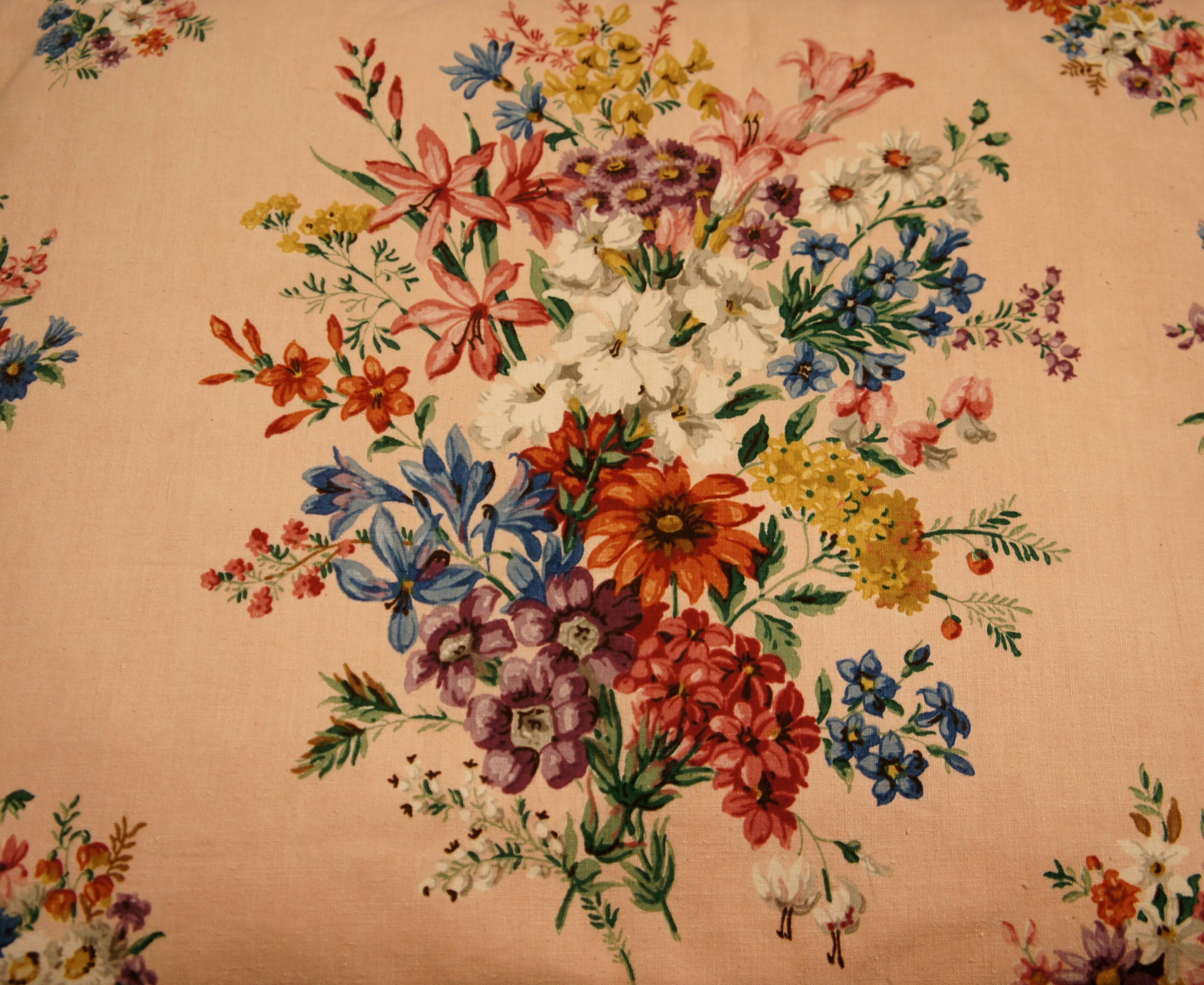 Flower cushion "bohemian"