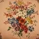 Coussin fleuri "bohemian"
