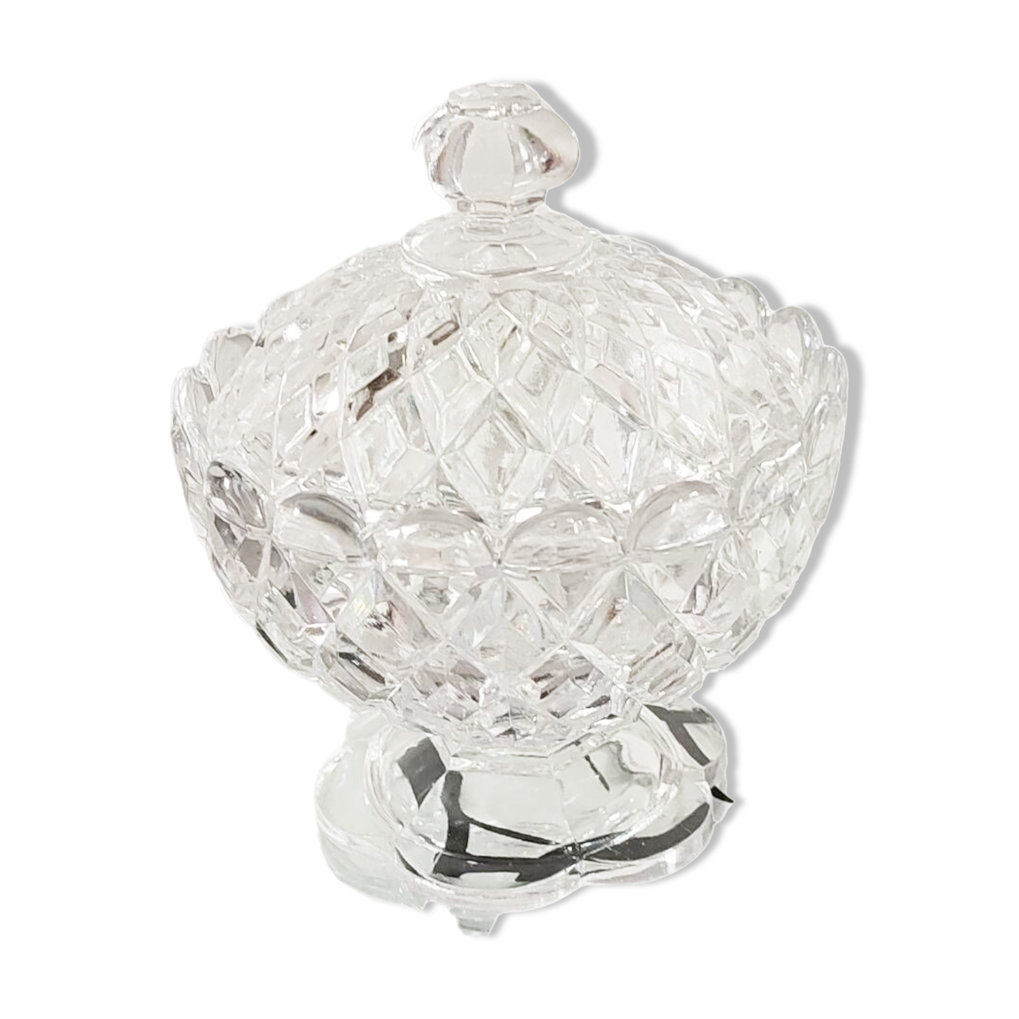 Baccarat Crystal Candy Box.