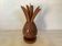 Decorative wooden pineapple