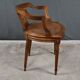 Small Office Armchair in Walnut, Louis XVI style – Late 19th century