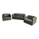 2 fauteuils Pfister pour Knoll cuir kaki