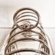 Silver-plated serving dish for foie gras, toast holder.