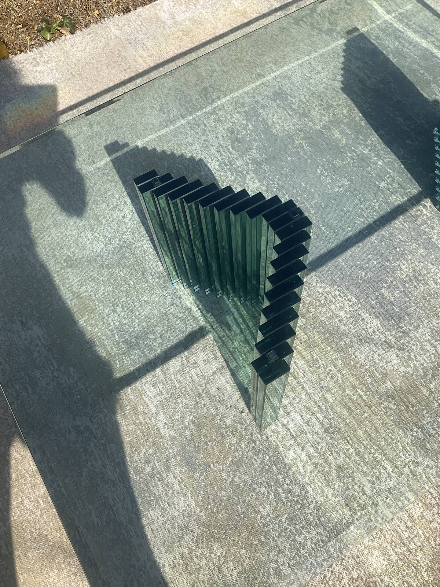 Table basse Luigi Massoni des années 80