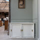 Vintage sideboard with sliding doors (renovated)