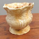 Old cast iron planter