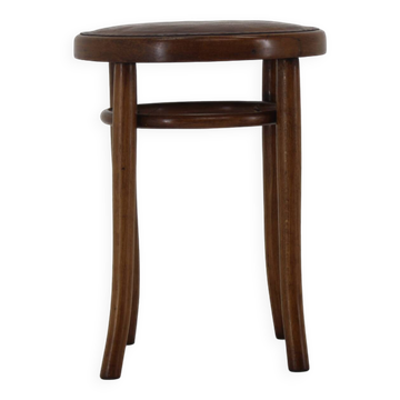 Wooden Stool "Thonet", 1930's, Germany
