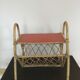 Rattan magazine door and red top