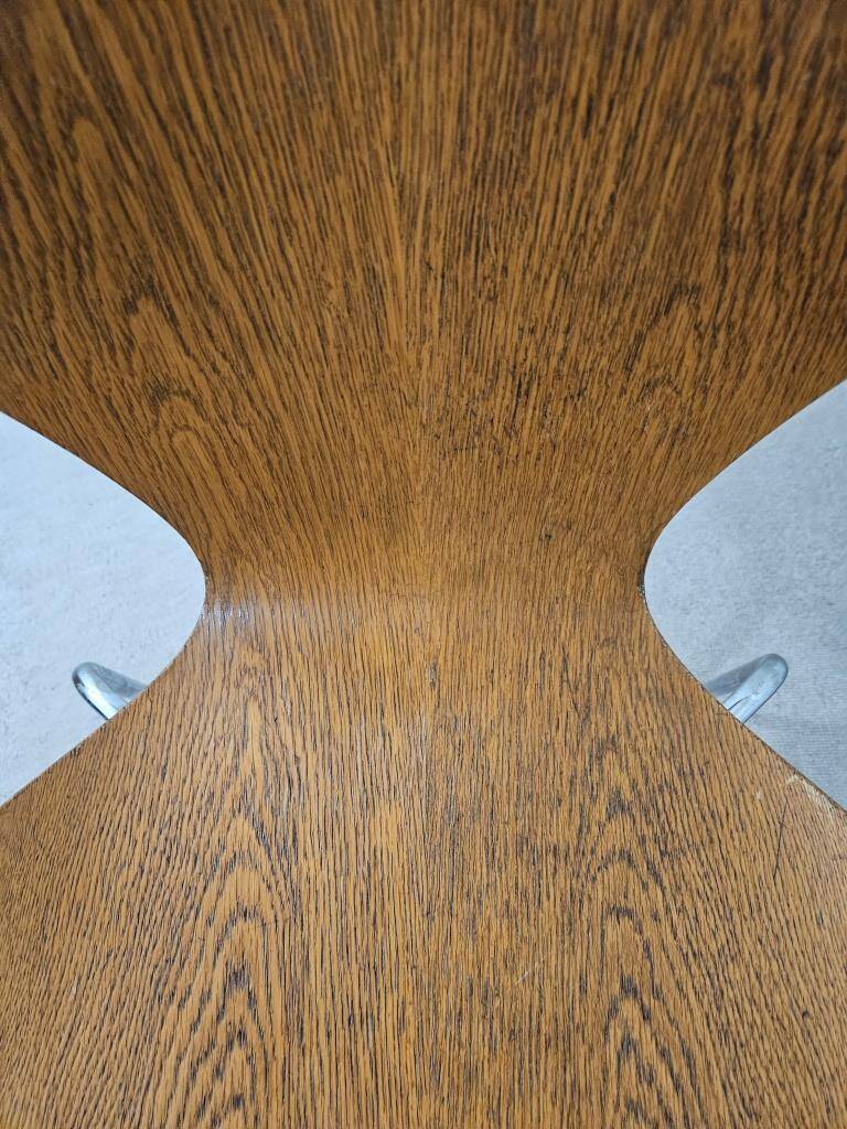 2 Chaises par Arne Jacobsen pour Fritz Hansen 1978