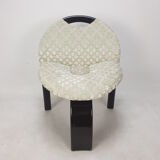 Set of 4 Giovanni Offredi Sail chairs by Saporiti Italy 1973