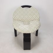 Ensemble de 4 chaises Giovanni Offredi Sail par Saporiti Italie 1973