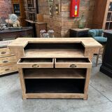 Solid oak bar from the 1950s