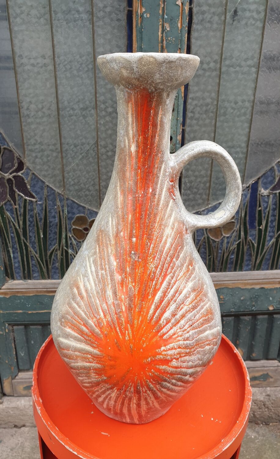 Vallauris vase vintage 1960s