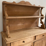 Sideboard old wooden dresser two bodies