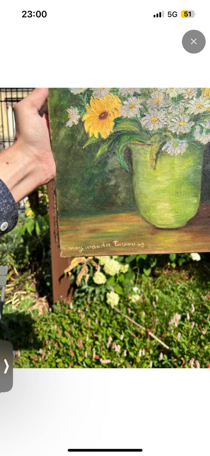 Still Life with Flowers - Foujita's Studio