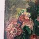 Bouquet de fleurs sur un entablement, signée