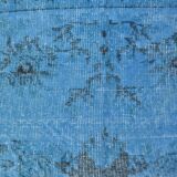 Blue Vintage Anatolian Floral Rug sku 2350