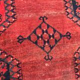 Tapis ancien turkmen afghan 286x342 cm