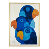 Parrot lithography Barbarossa