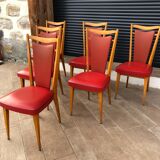 Set of 6 Monobloc chairs