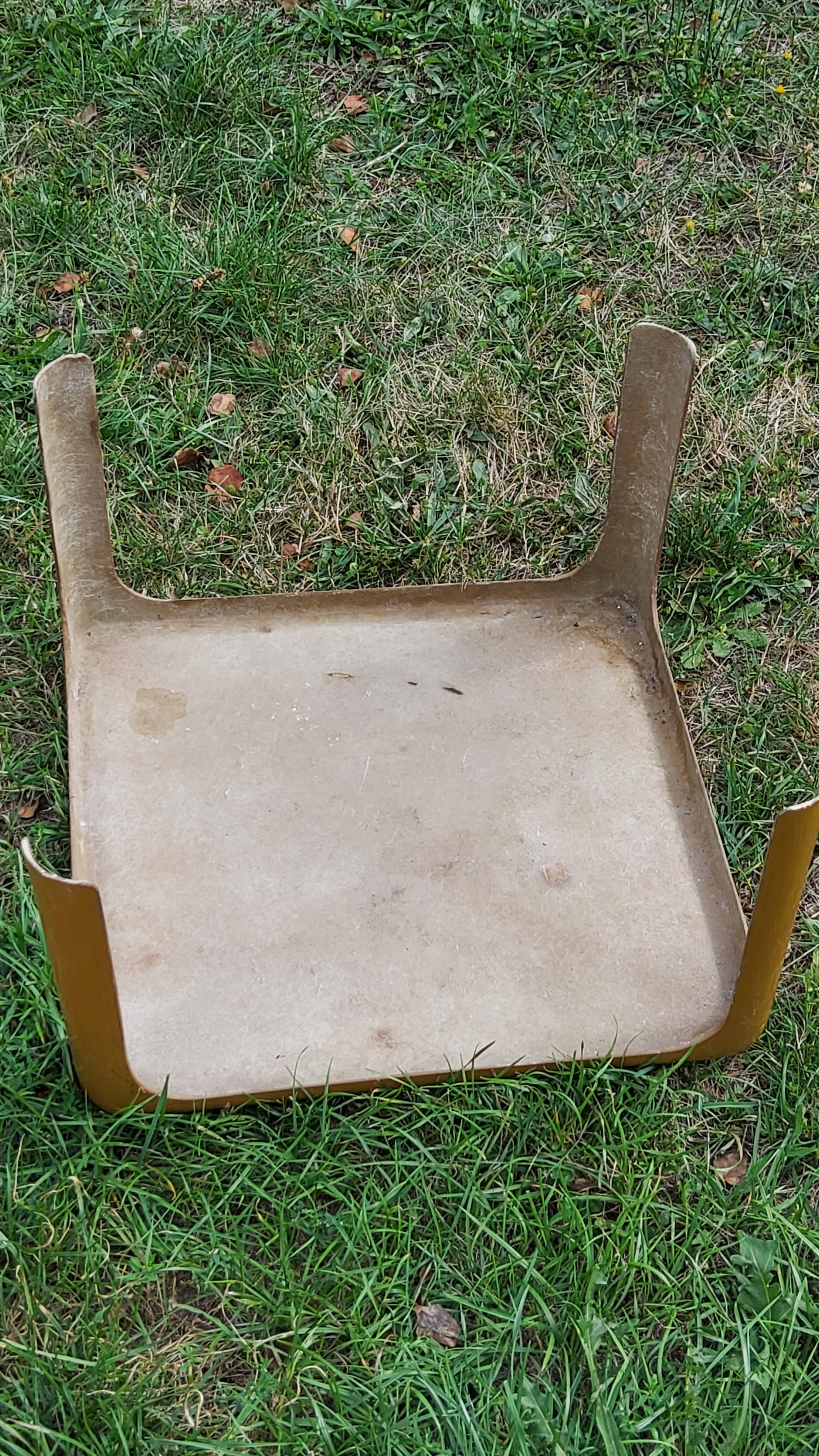 70s fiberglass coffee table