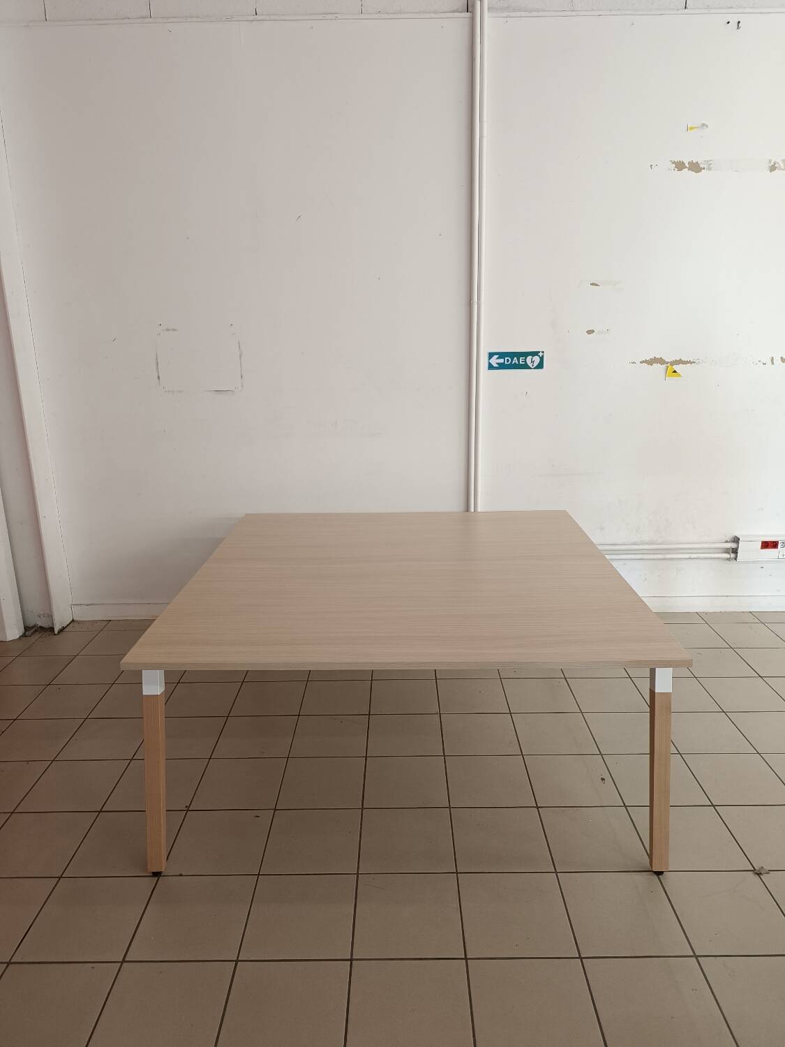 Large Scandinavian square table