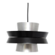 Silver lamp in the style of Trava by Carl Thore, 1960s