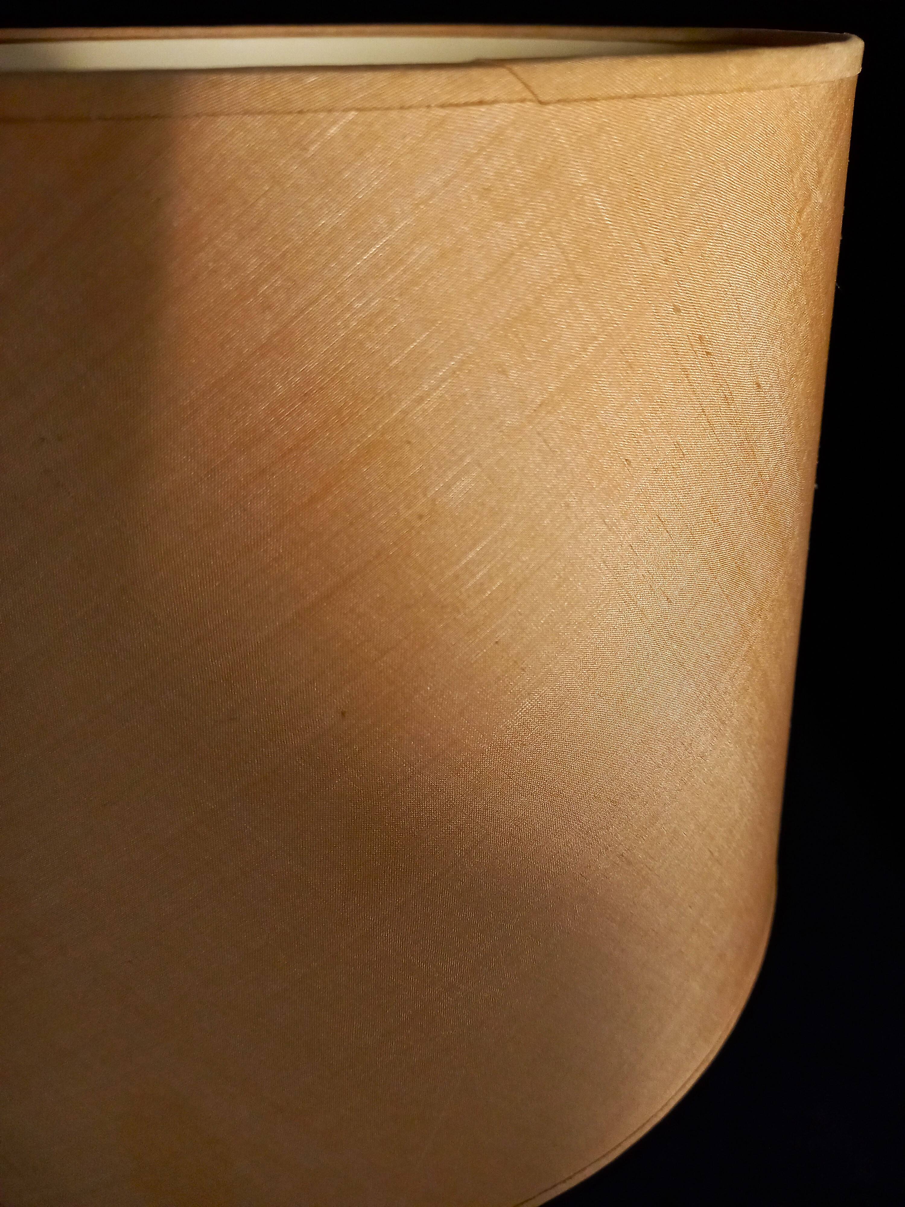 Pineapple style table lamp with onyx and brass base