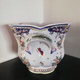Earthenware pot cover Décor Desvres handmade AD