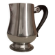 vintage cream jug Letang Remy - 18/10 stainless steel with black resin handle