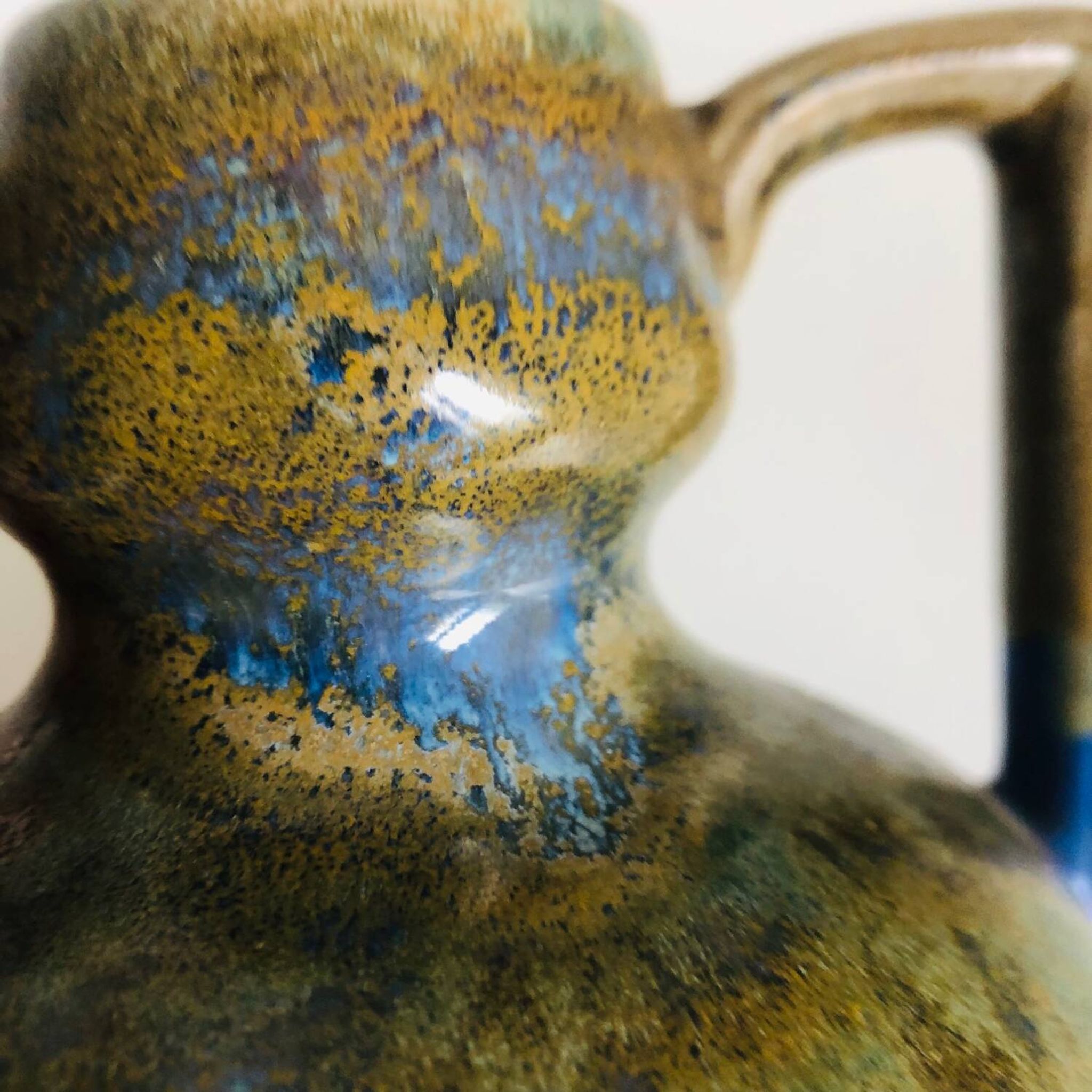 Art Deco stoneware vase signed Alpho by Alphonse Mouton