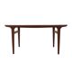 Table en teck, design danois, années 1970, designer : Johannes Andersen