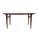 Table en teck, design danois, années 1970, designer : Johannes Andersen