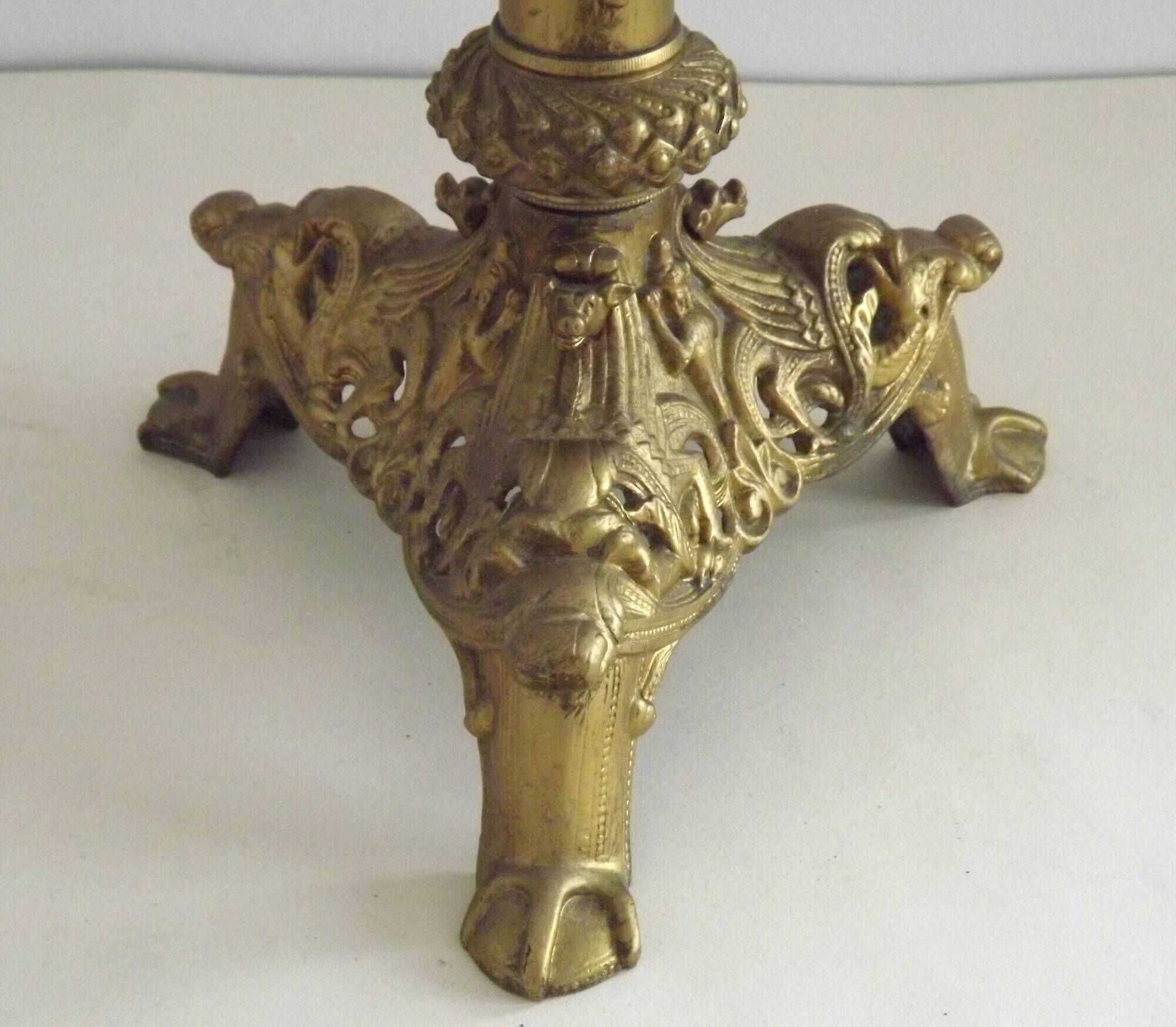 Magnificent French Louis XVI Style Bronze Seven-Light Candelabra LF Paris