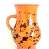Spotted terracotta decanter, circa 1960