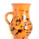 Spotted terracotta decanter, circa 1960