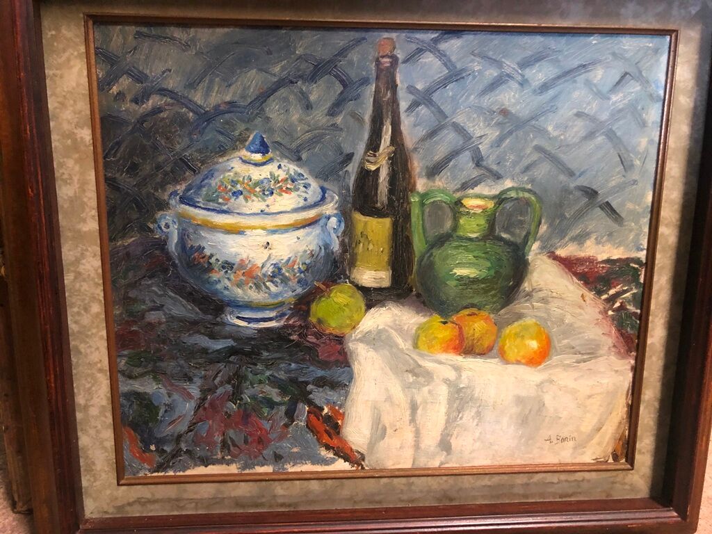 Oil on canvas alexandre bonin