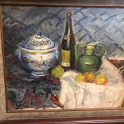 Huile sur toile alexandre bonin