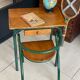 Desk and school chair set