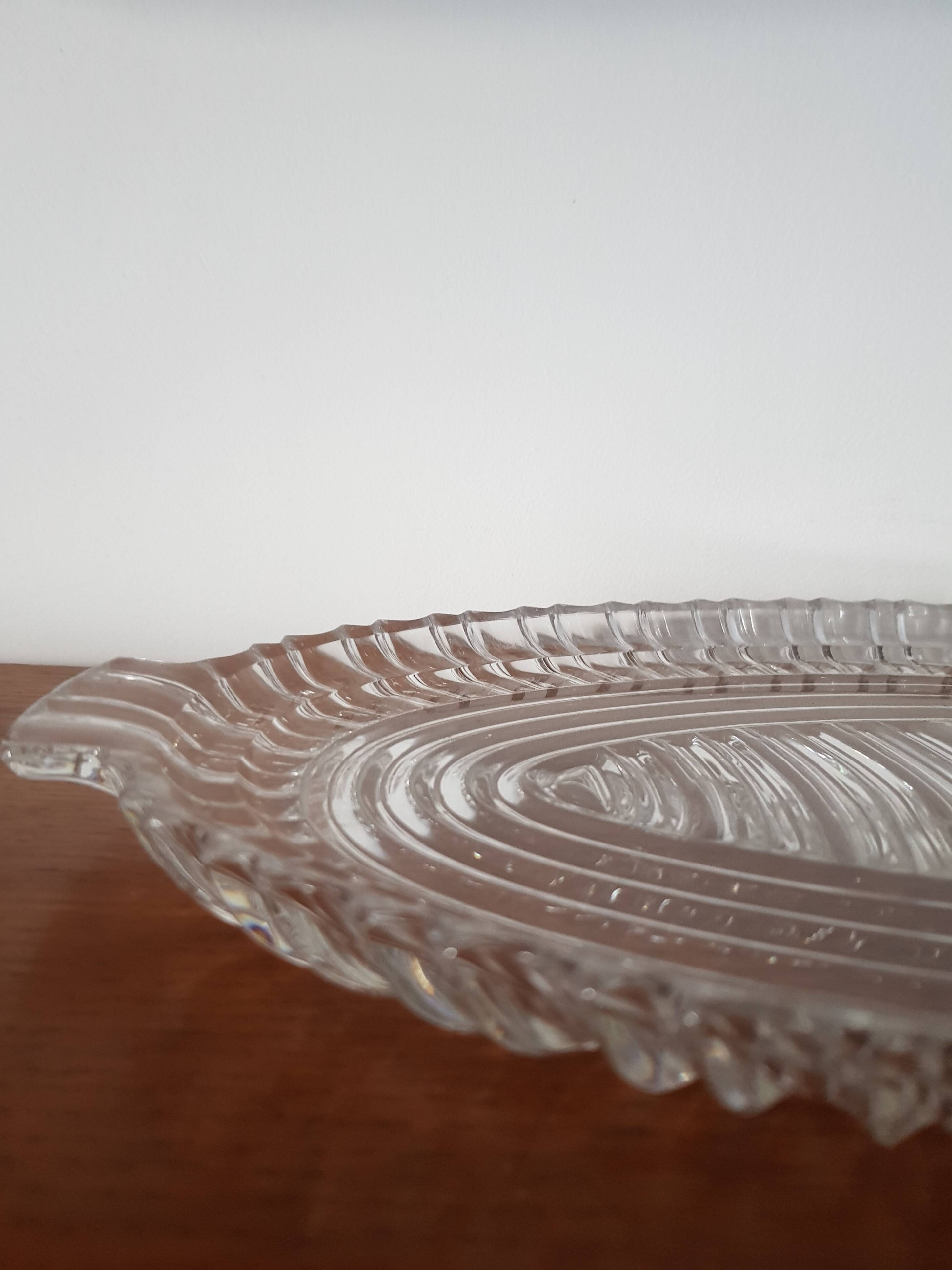 Vintage glass dish