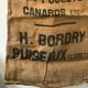 Authentic and old burlap bag 3 FARINE B.B