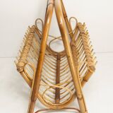 Bamboo magazine rack 1960