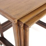 Swedish teak nesting tables, 1960