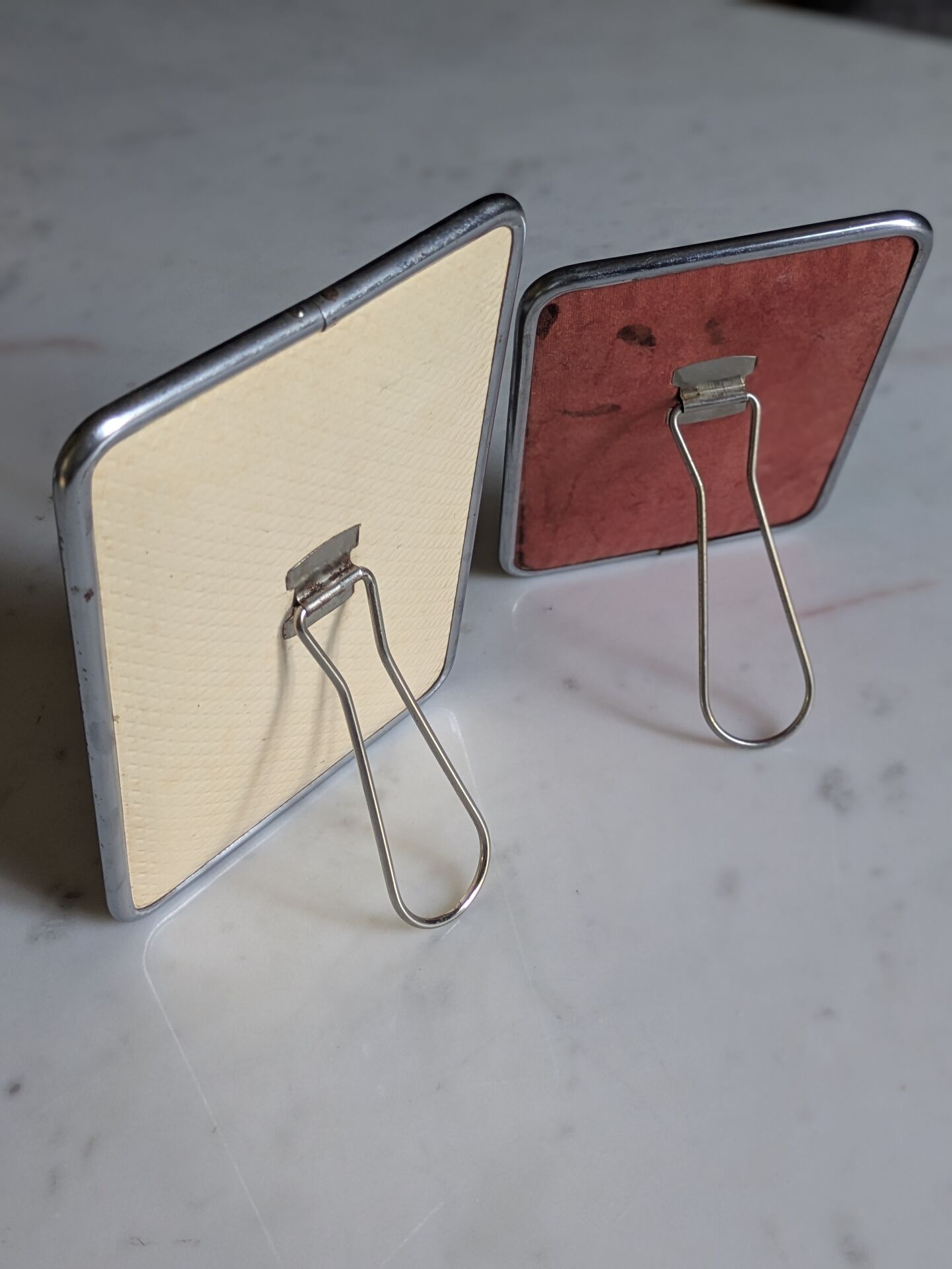 Duo de miroirs Barbier vintage 50/60