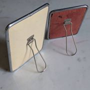 Vintage 50/60 barber mirror duo